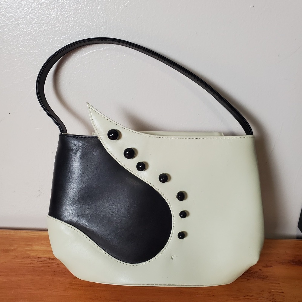 Giuseppe Zanotti Vicini Leather Victorian Boots Matching Purse Handbag 36 Mod - Picture 13 of 16